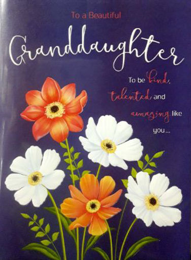 Picture of BEAUTIFUL GRANDDAUGHTER BIRTHDAY CARD